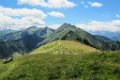 36 Blick vom Kreuzkogel zum Frauenkogel und Gamskarkogel